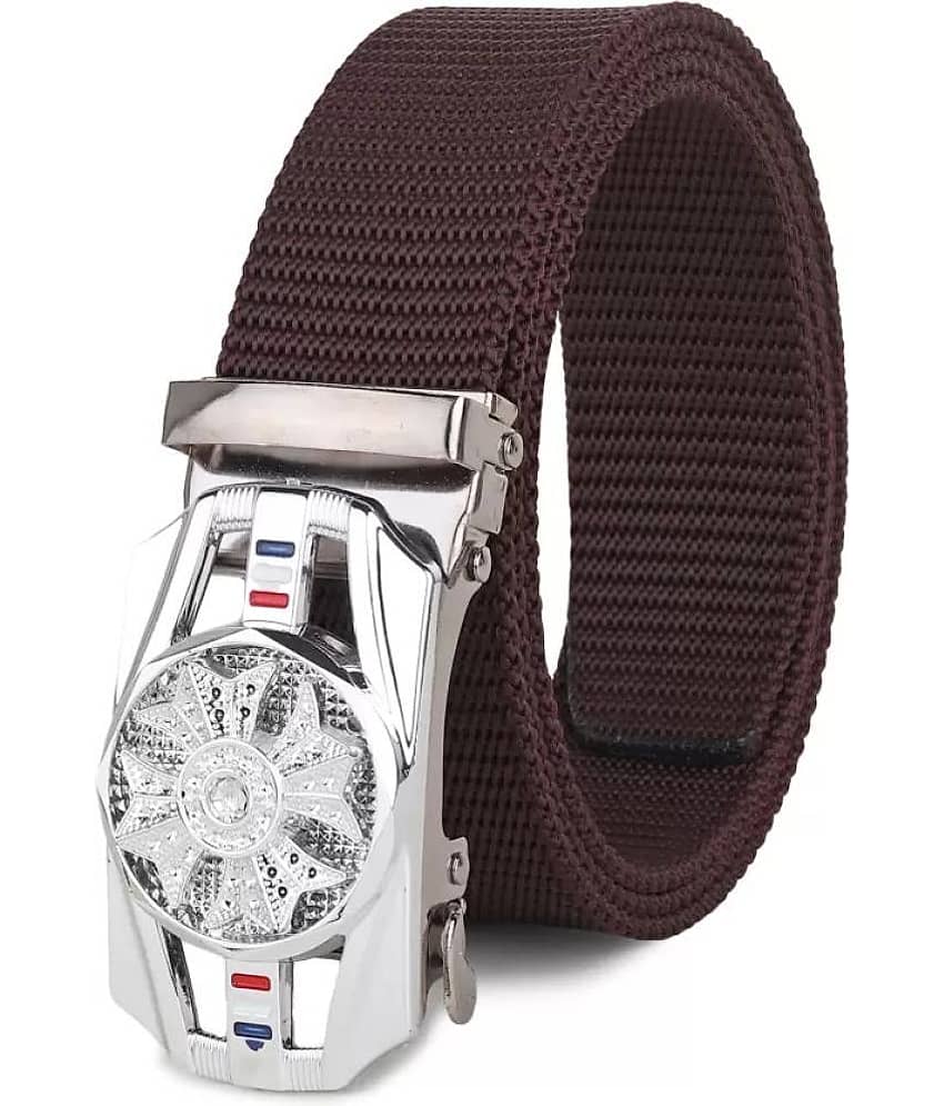 Cloack21 - Brown Nylon Men's Casual Belt ( Pack of 1 )