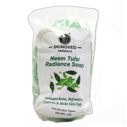 Skinoved Herbals Neem Tulsi Radiance Soap 75 Gms