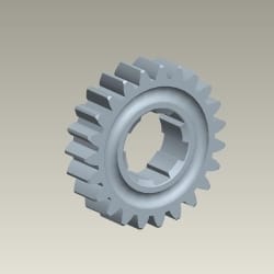 Counter Shaft Gear 4th (23T) - HF 100 | HF Deluxe | Splendor+ | Passion Pro | Passion Xpro | HF Dawn | Splendor Pro | Splendor NXG - 23481HF7000S