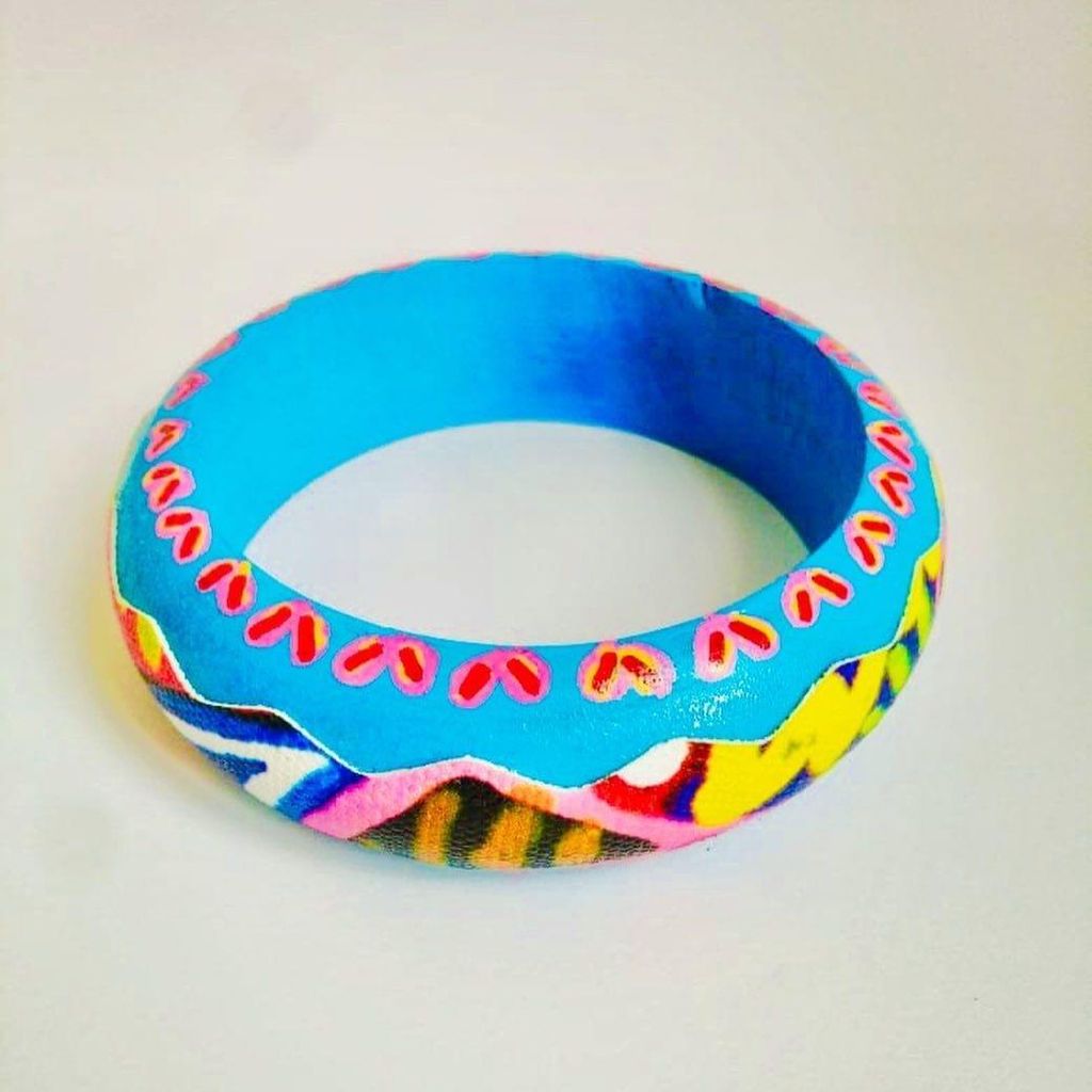 A Quirky Affair - Lively Blue Bangle