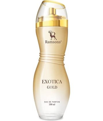 Ramsons - EXOTICA GOLD Eau De Parfum Perfume For Women Long Lasting Perfume 100 ml (Pack of 1)