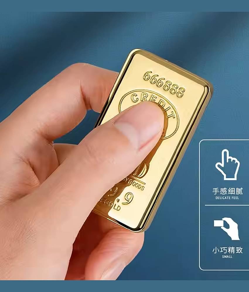 Peshkar Gold Iron Cigarette Lighter ( Pack of 1 )