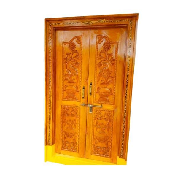 Teak Wooden Door Design 2
