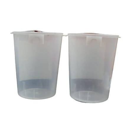 FAIRBIZPS 3L Round Sharps Container - Secure Disposal for Needles, Syringes, and Medical Waste - Durable Design for Hospitals, Clinics & Nursing Home PAC OF 2