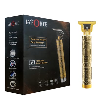 LA' FORTE Heavy Duty Rechargeable Hair Trimmer LA' FORTE Heavy Duty Rechargeable Hair Trimmer - Pack of 1_Trimmer