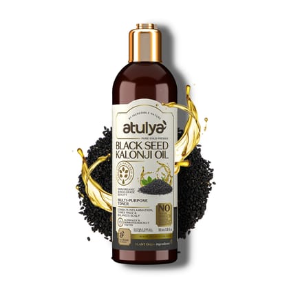 Atulya Black Seed Kalonji Pure Cold Pressed Oil - 100ml Atulya Black Seed Kalonji Pure Cold Pressed Oil - 100ml