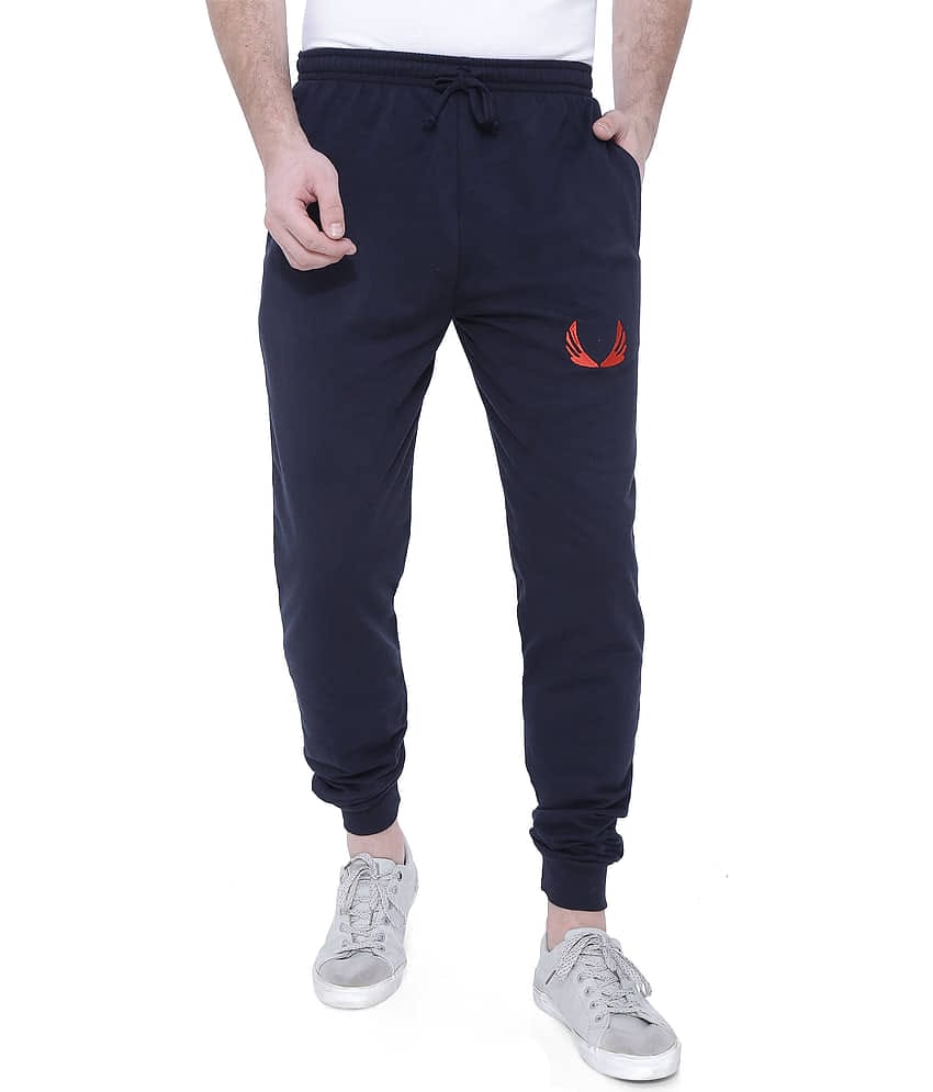 Neo Garments - Blue Cotton Blend Men's Joggers ( Pack of 1 )