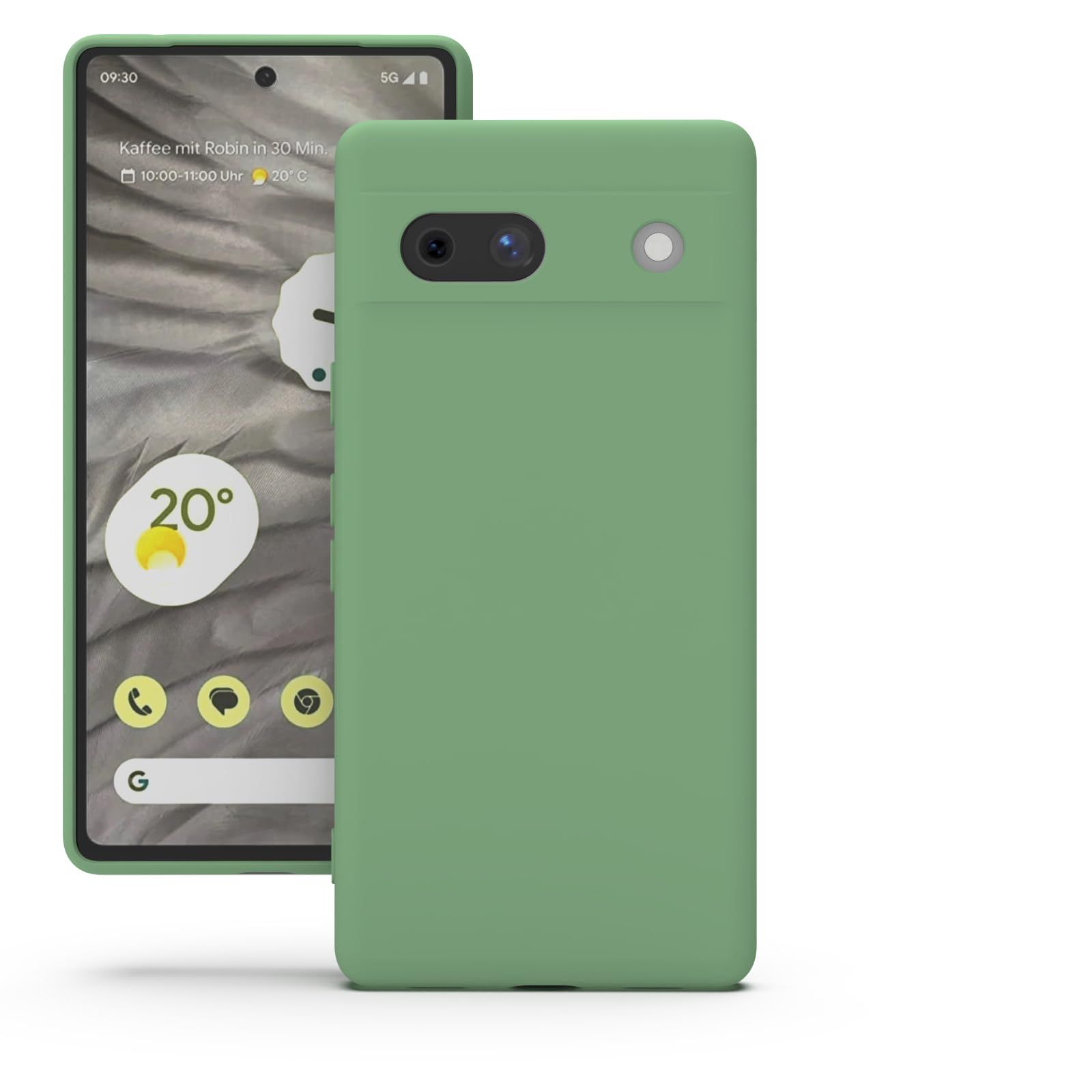 YATWIN Silicone Back Case for Google Pixel 7A, Soft-Touch Phone Back Cover for Google Pixel 7A - Mint Green YATWIN Silicone Back Case for Google Pixel 7A, Soft-Touch Phone Back Cover for Google Pixel 7A - Mint Green - Mint Green / Google Pixel 7A