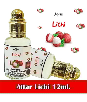 INDRA SUGANDH BHANDAR - Fruity Collection - Lichi Attar For Men & Women 12ml Pack Of 1