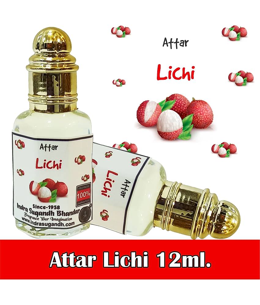 INDRA SUGANDH BHANDAR - Fruity Collection - Lichi Attar For Men & Women 12ml Pack Of 1