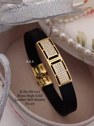 Square with Diamond Gorgeous Design Unisex  SILICONE BRACELET