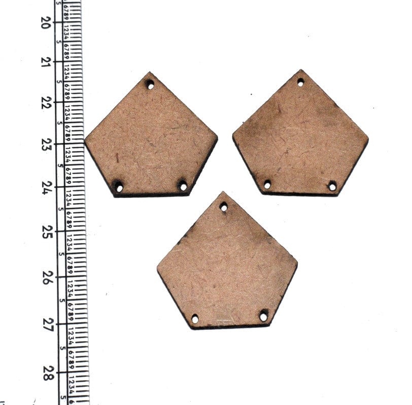 MDF Base use for jewellery making. (33 MM), WERR-009-1 Packet of 100 Pieces / 33 MM