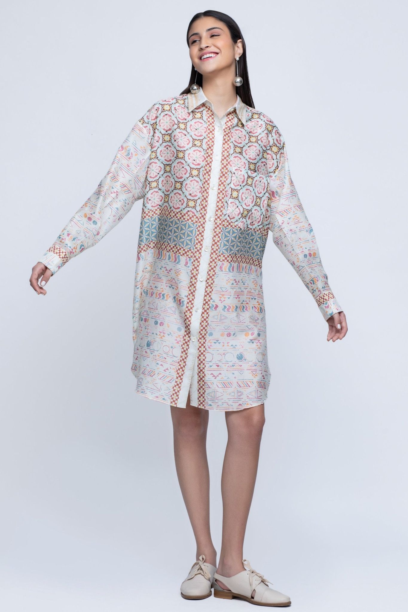 BLOCK - PRINT - MED - SHIRT-XS