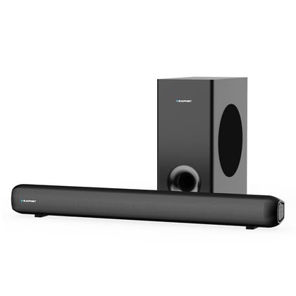 Blaupunkt SBW100 Pro+ 2.1 CH Soundbar with Wired Subwoofer, Remote Control with Equalizer