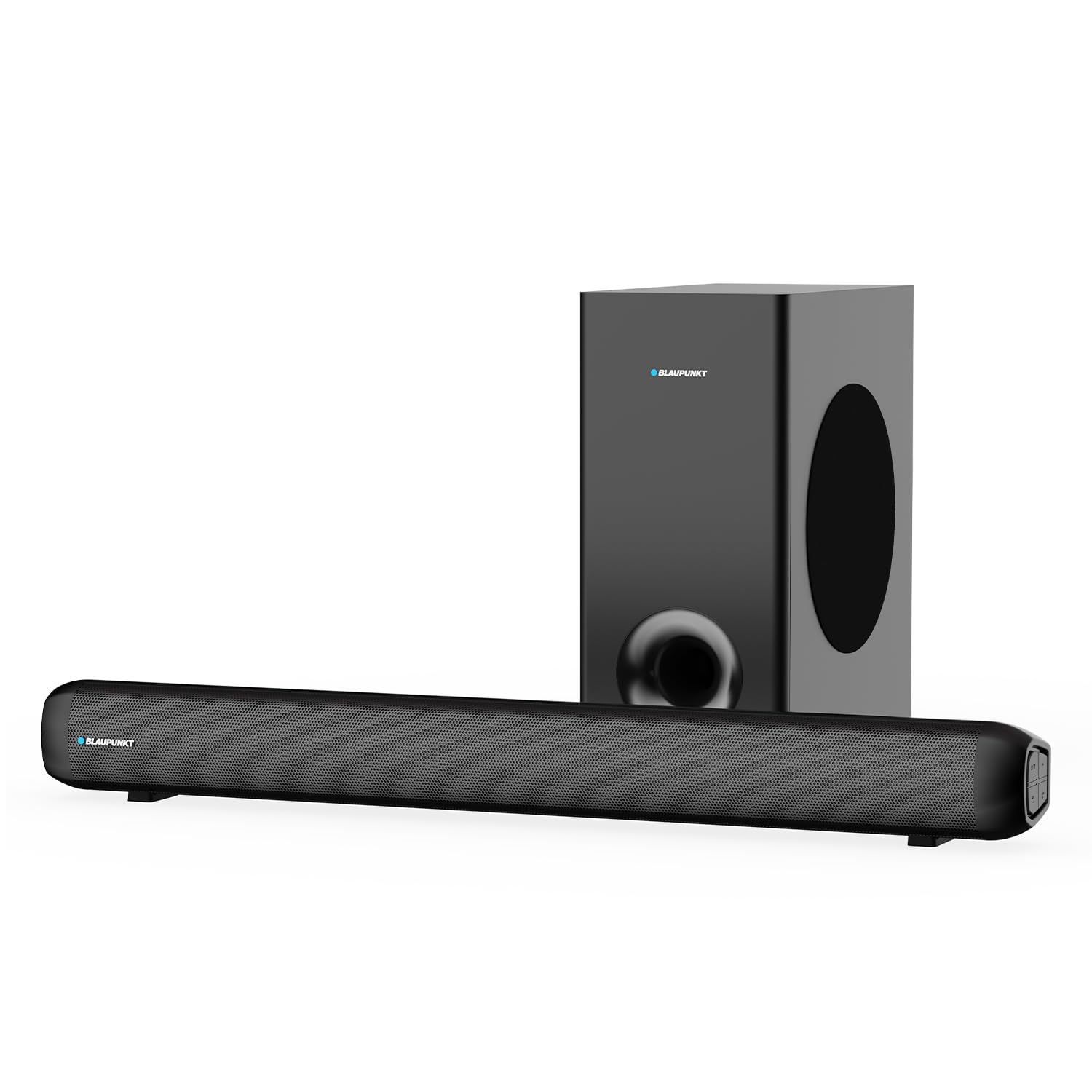 Blaupunkt SBW100 Pro+ 2.1 CH Soundbar with Wired Subwoofer, Remote Control with Equalizer