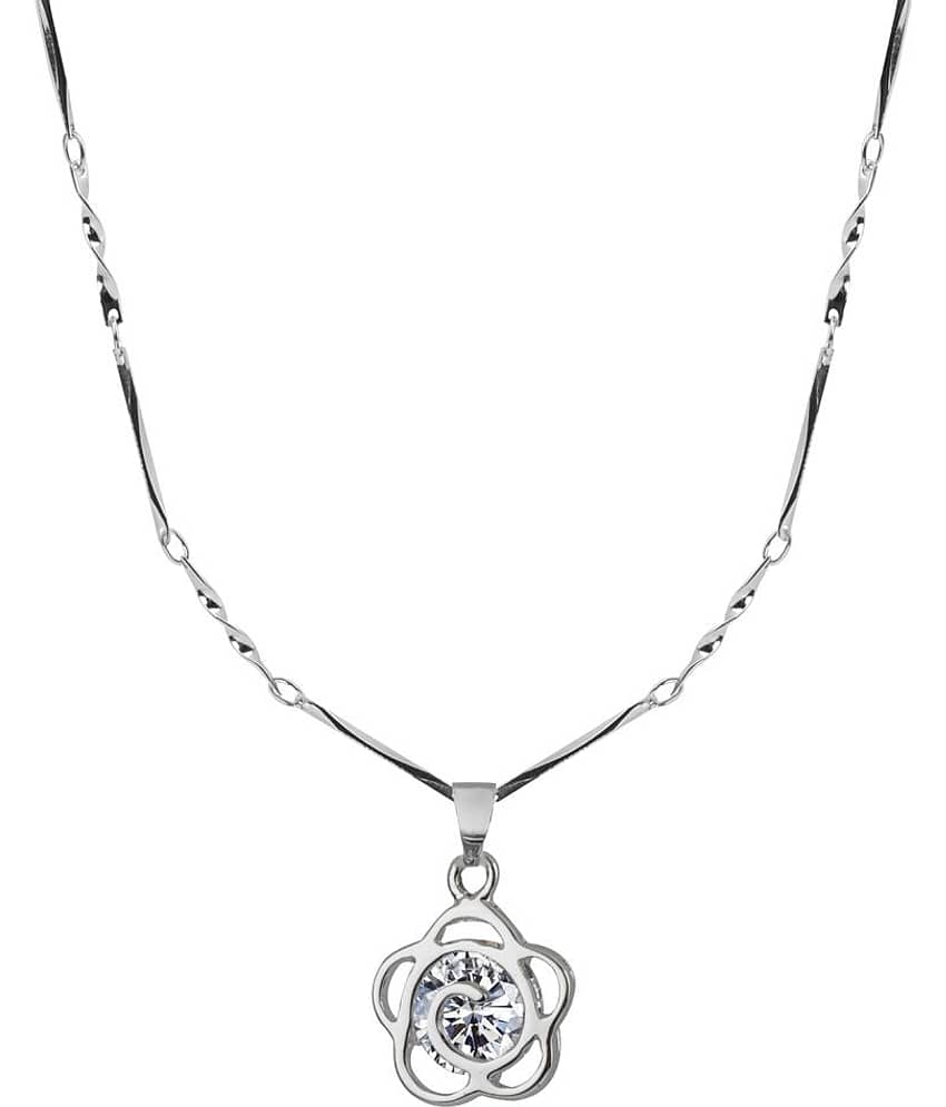 Silver Shine Gold Plated Chain ( Set of 1 )