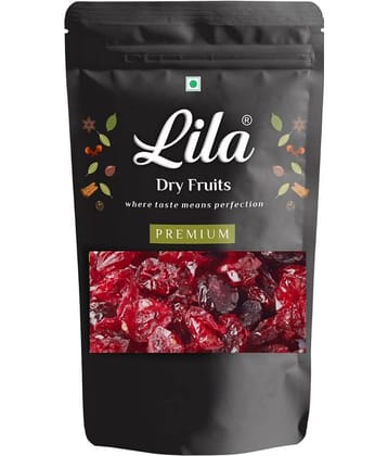 LILA DRY FRUITS Dried Cranberries 200g Natural Sweet Antioxidant Rich Snack