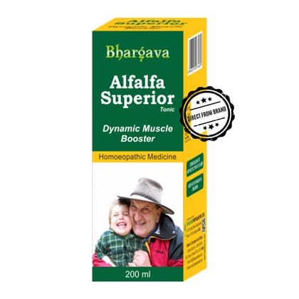 Doctor Bhargava Alfalfa Superior  Herbal Appetite Syrup for Improved Digestion and Immunity