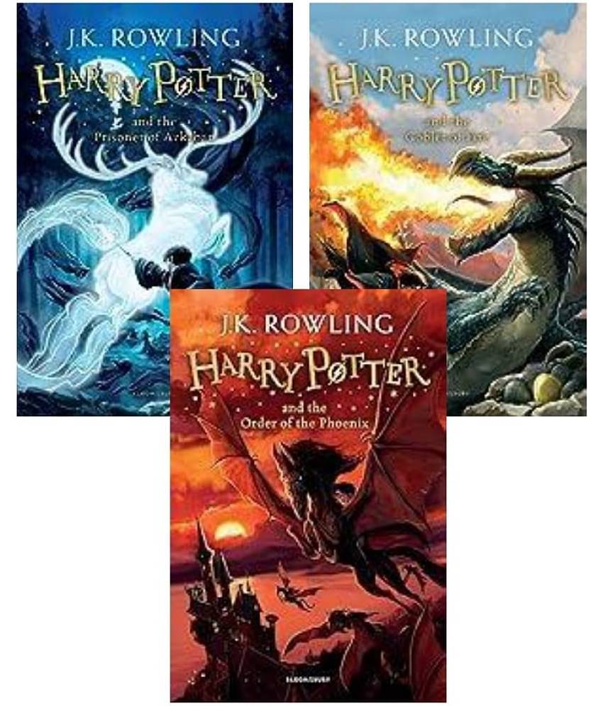 Harry Potter 3,4,5