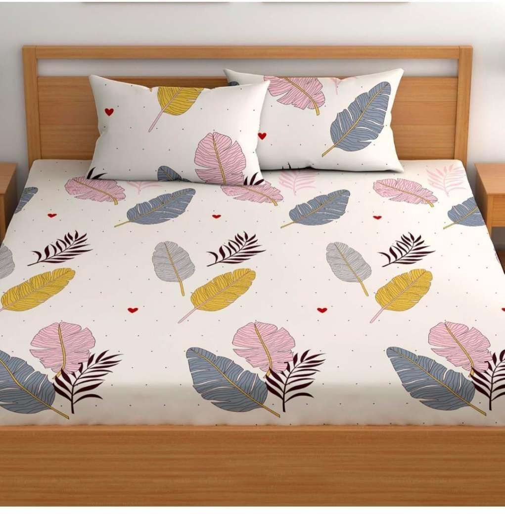 Homdazal Microfibre Abstract Queen Size Multi Color - Multi, Size - Queen