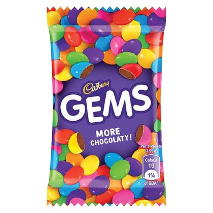 Cadbury Gems Chocolate, 7.9 gm