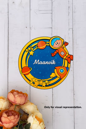 Dbeautify's DIY Space Ring Personalized Name Plate Dbeautify's DIY Space Ring Personalized Name Plate