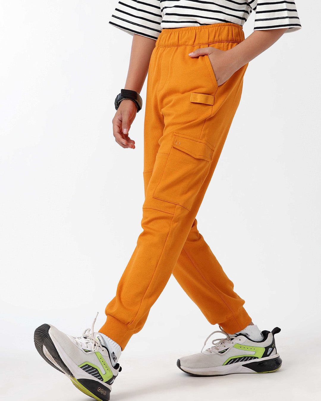 Summer Cargo Joggers-4-5 Y / Honey Oak