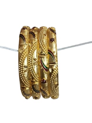 Elegant One Gram Gold Bangles Set