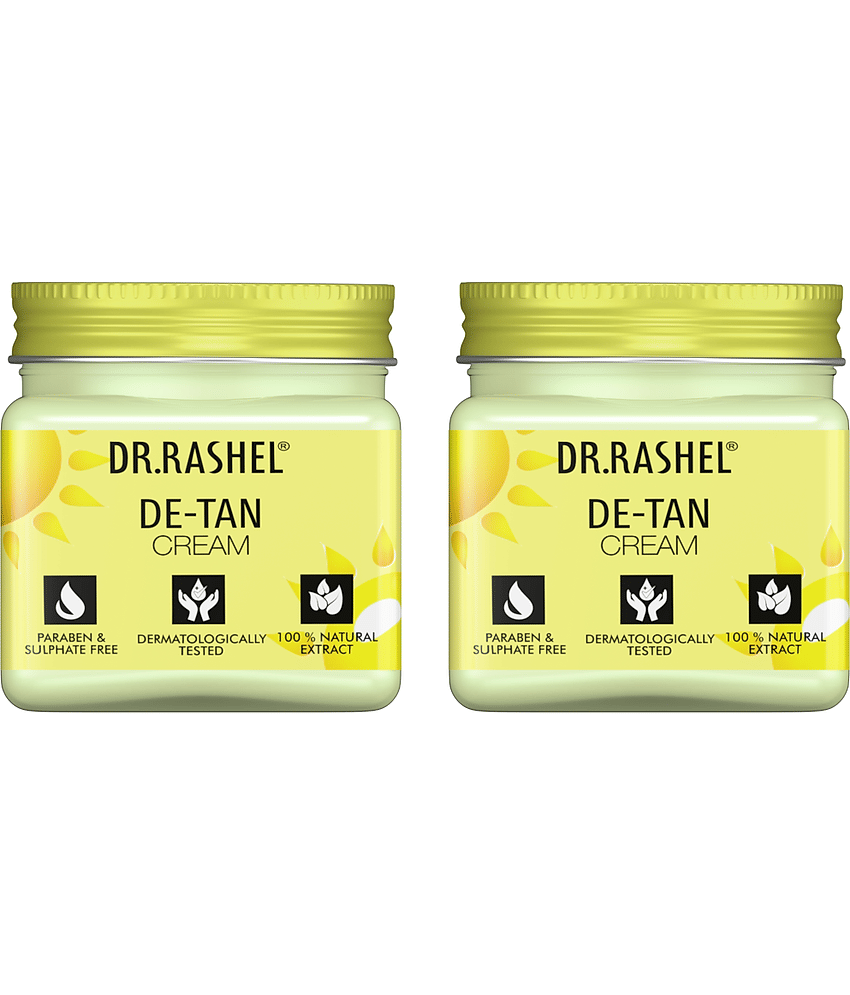 Dr.Rashel De-Tan Cream,Moisturizes And Helps Reduce Tan,For All Skin Type,45 Ml (Pack of 2)