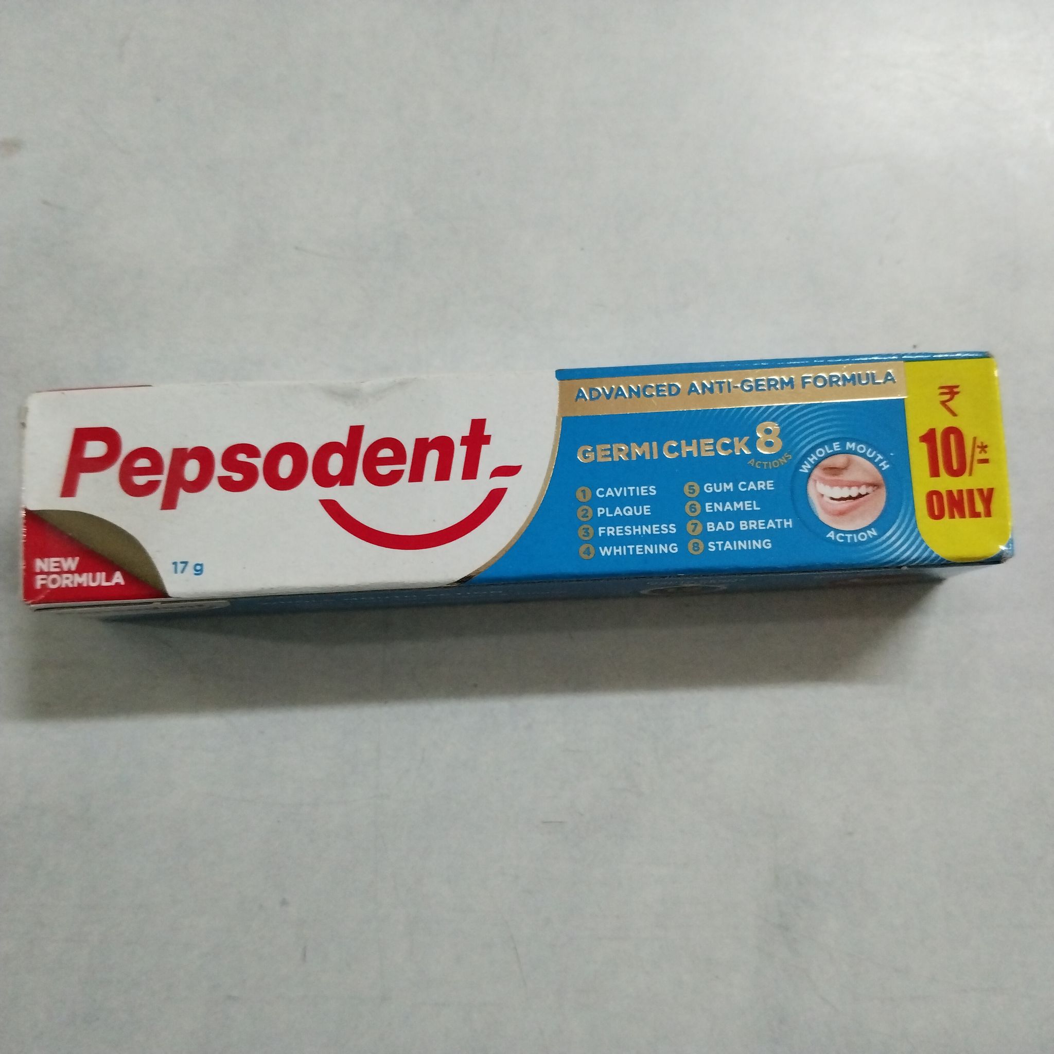 Pepsodent advance anti germ toothpaste 