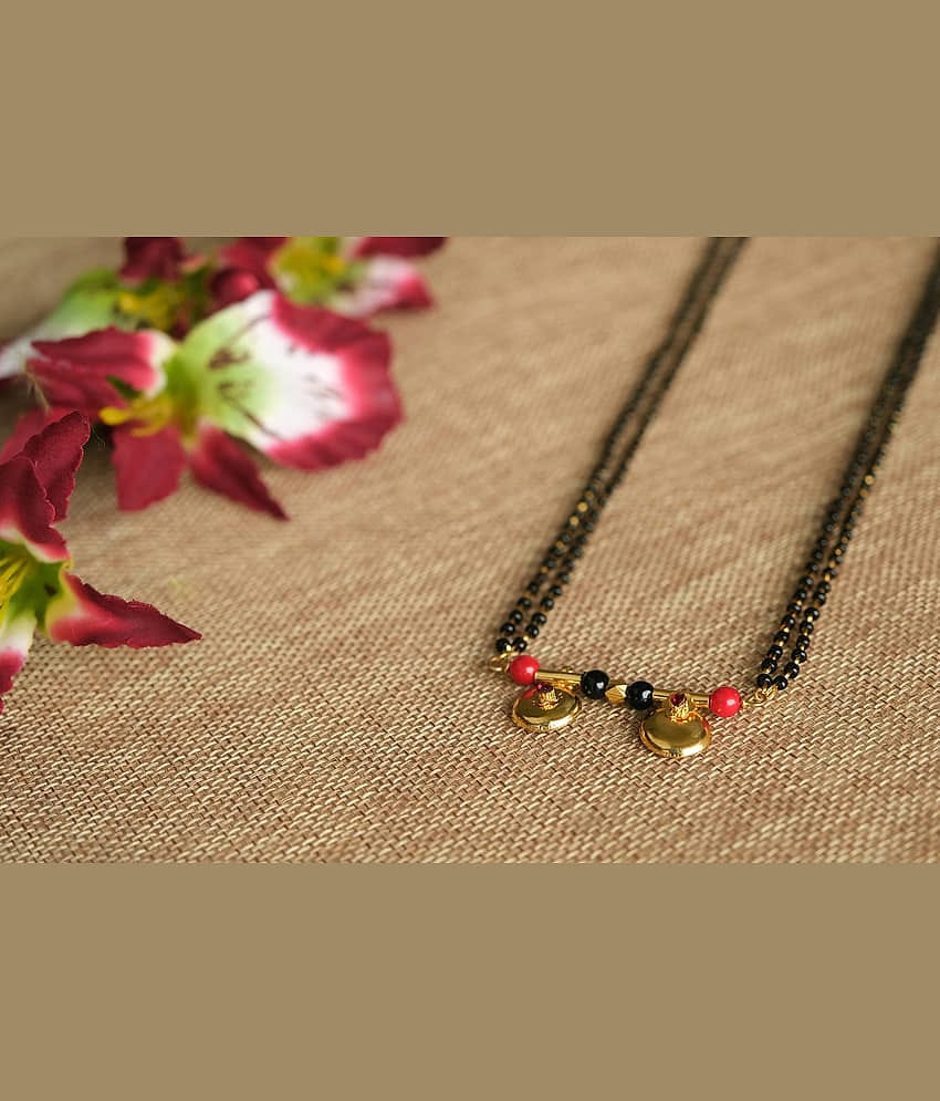 KRIMO Golden Mangalsutra ( Pack of 1 )