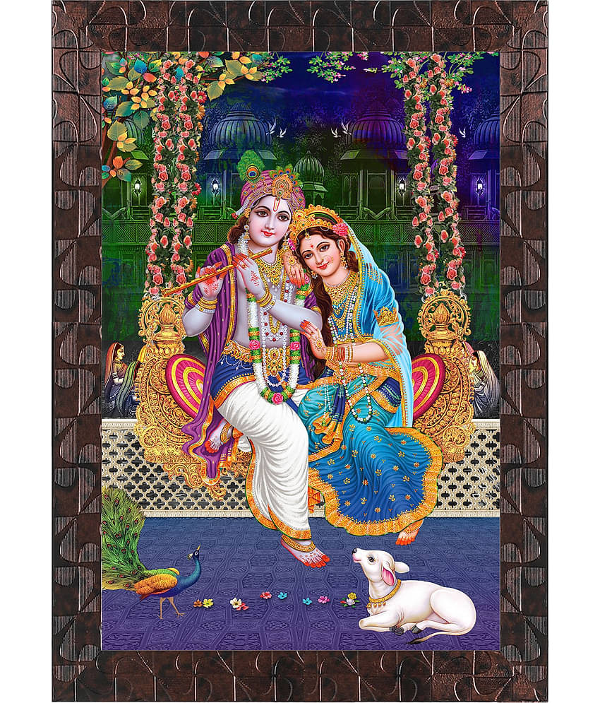 Indianara - Religious Painting With Frame
