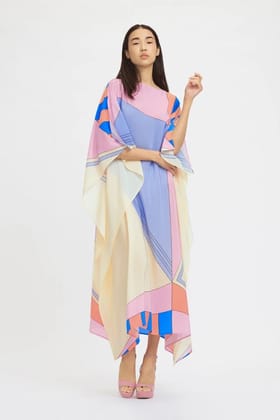Spring Paradise Silk Kaftan