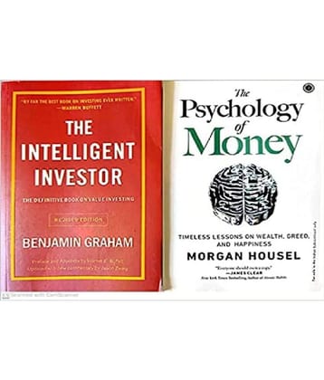The Intelligent Investor and The Psychology of Money Set of 2 Books in English
