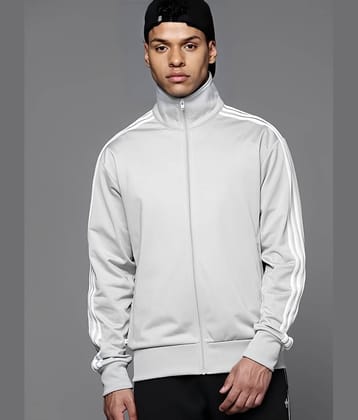 PLUS PARADISE Polyester Men's Casual Jacket - Grey ( Pack of 1 )