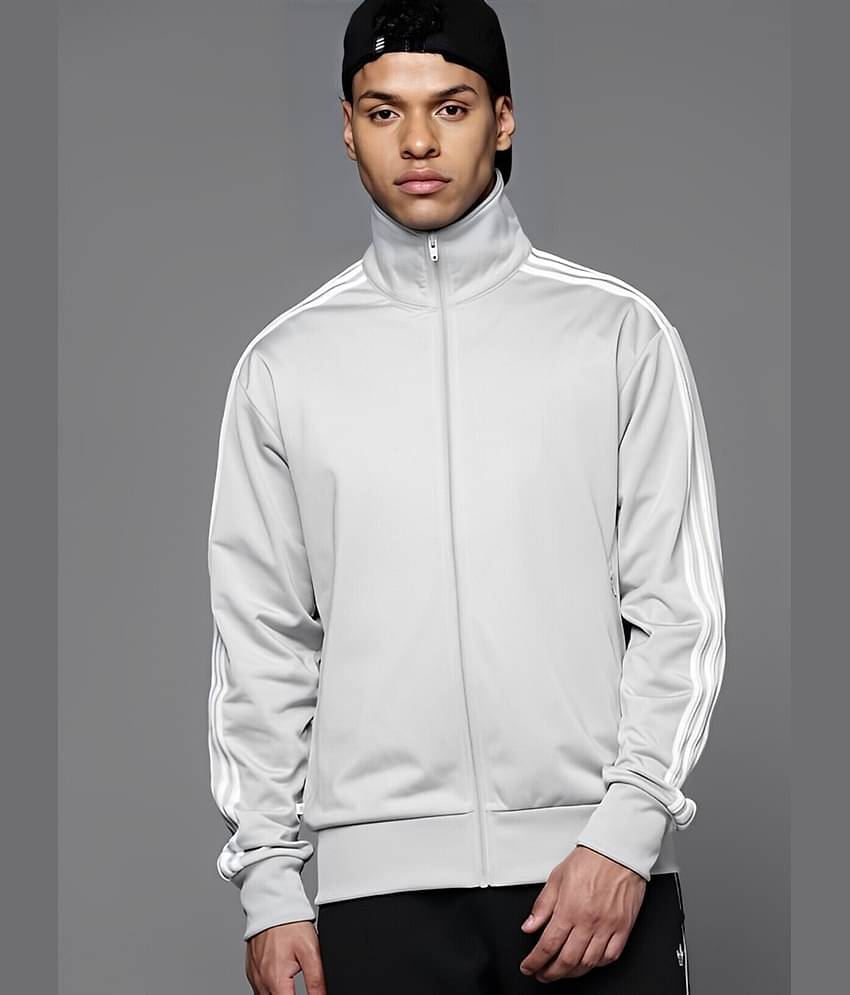 PLUS PARADISE Polyester Men's Casual Jacket - Grey ( Pack of 1 )