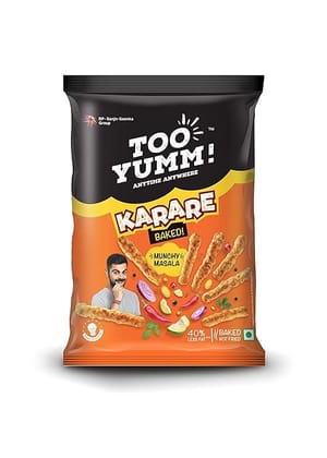 Too Yumm Karare Baked Masala Munchy, 75 gm