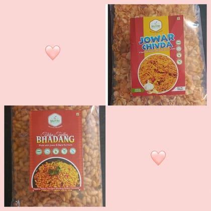 Namkeen Combo - Jowar Chivda And Bhadang (100g)