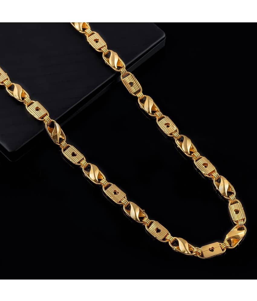 MGSV Gold Plated Alloy Chain ( Pack of 1 )