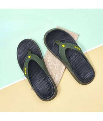 Duke - Olive Men's Thong Flip Flop
