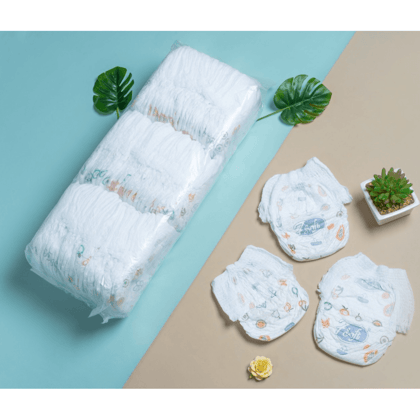 Newborn Baby Diapers (Up to 5 kg) – Super Absorbent & Gentle Pack of 75 | THE GIR FARMER