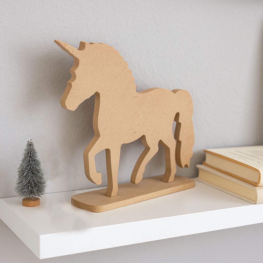 Dbeautify's MDF Unicorn Sculpture-Home & Kids