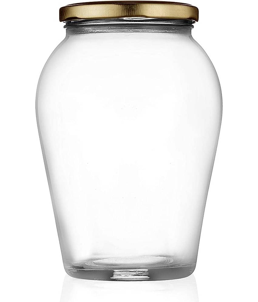 Somil - Storage Container Glass Transparent Pickle Container ( Set of 1 )