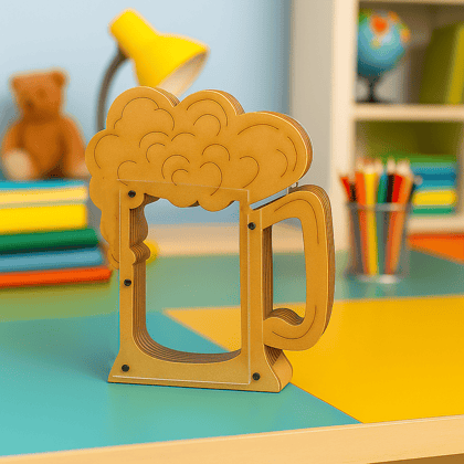 Dbeautify's Mug MDF Piggy Bank