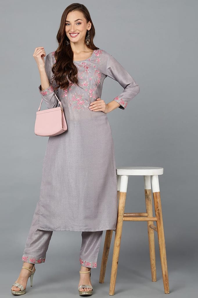 Best Women Steel Silk Blend Straight Kurtas VCK9193 2026 at ShopCircuit | ONDC Best Women Steel Silk Blend Straight Kurtas VCK9193 2026 at ShopCircuit | ONDC