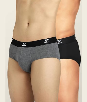 XYXX Pack of 2 Modal Briefs For Men's ( Multicolor )