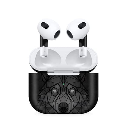 Wolf Abstract Airpods 4 Skin Wolf Abstract Airpods 4 Skin - Default Title