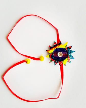 Shimmery' Handmade Rakhi