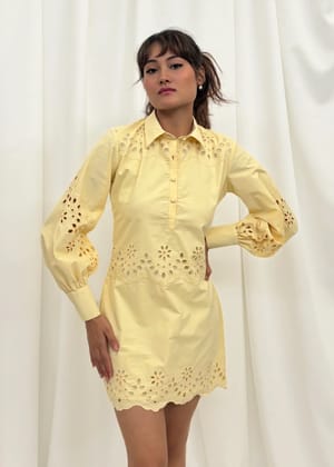 Thena Dress-Yellow / XS