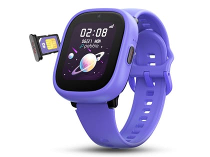Pebble Junior 4G Smart Watch for Kids, Large Display, Video & Phone Call, GPS Real Time Tracking, Parental App Control, Free Detachable Dial Cover Pebble Junior 4G Smart Watch for Kids, Large Display, Video & Phone Call, GPS Real Time Tracking, Parental App Control, Free Detachable Dial Cover